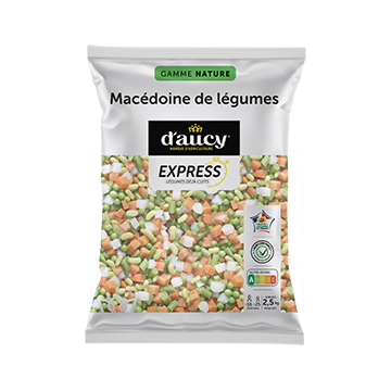 Macédoine de légumes CEE2 d'aucy Express