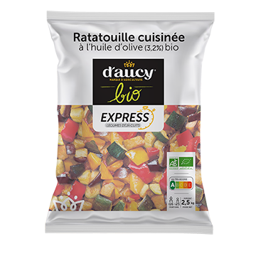 Ratatouille cuisinée à l'huile d'olive BIO