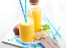 Smoothie douceur de carottes, pommes et miel