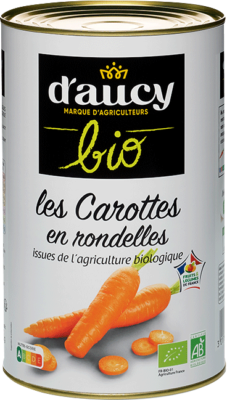 Carottes en rondelles BIO