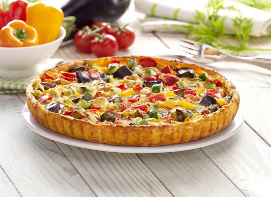 Légumes pour tarte "Recette du Soleil"