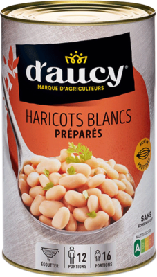 Haricots blancs en conserve