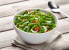 Haricots verts cuisinés