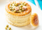 Vol-au-vent aux petits pois