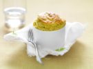 Petits soufflés de légumes cuisinés aux épinards