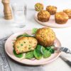 Muffins à la macédoine de légumes et au fromage