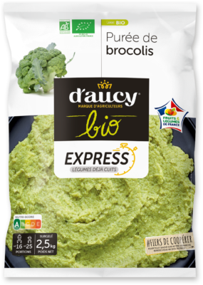 Purée de brocolis BIO d'aucy Express