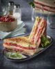 Club sandwich betterave saumon fumé