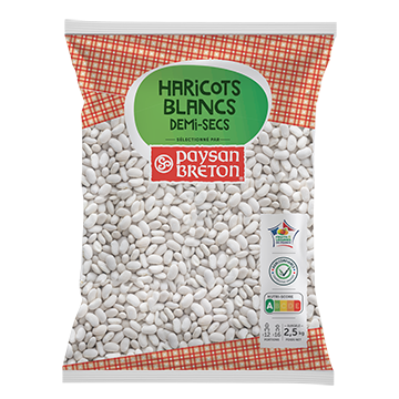 Haricots blancs demi-secs "Mojettes" AGRI CONFIANCE Paysan Breton